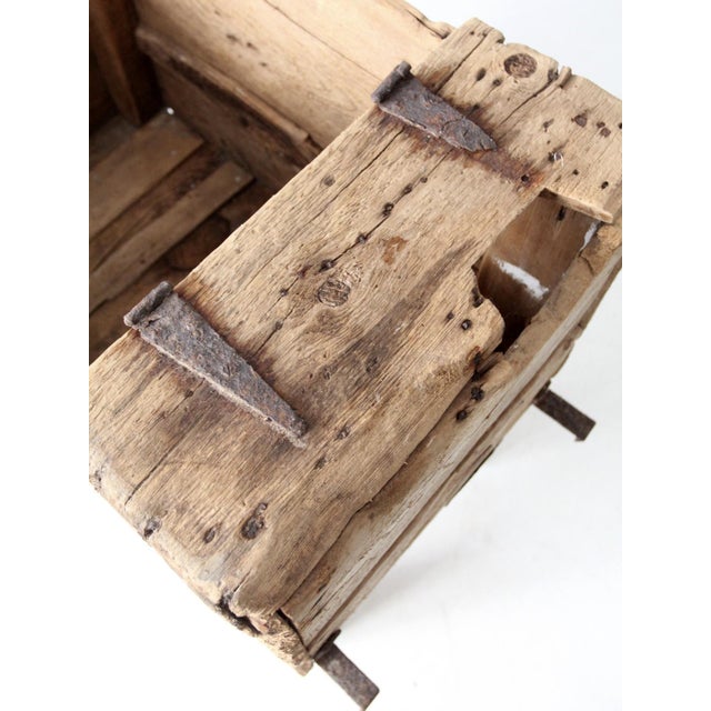 Late 19th Century Antique Primitive Farm Bin For Sale - Image 5 of 18