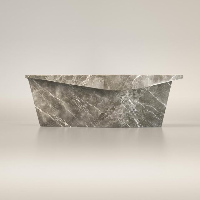 Everest Kitchen Island by Jérôme Bugara Limited Edition Of 25 Pieces. Dimensions: D 130,7 x W 292,8 x H 94 cm. Materials:...