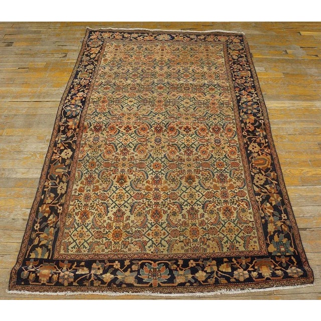 Late 19th century Persian Sarouk Farahan carpet (4' x 6' 6" - 121 x 198 cm). General Rug Type: Persian Formal Specific Rug...