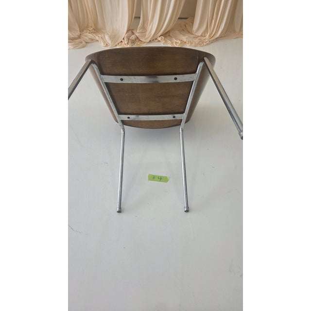 Late 20th Century Lipse Vintage Wolfgang Mezer Designed Chairs (6) For Sale - Image 11 of 13