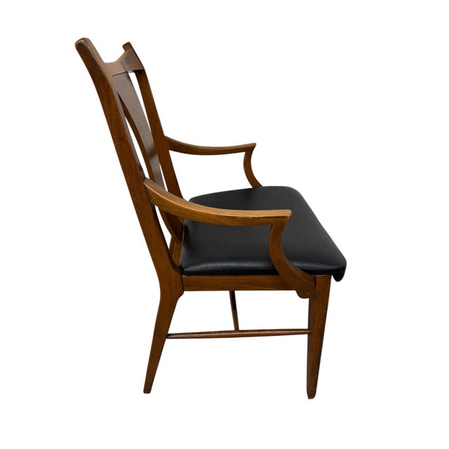 Mid-Century Modern Mid-Century Modern Walnut Dining Chairs - Set of 6 For Sale - Image 3 of 7