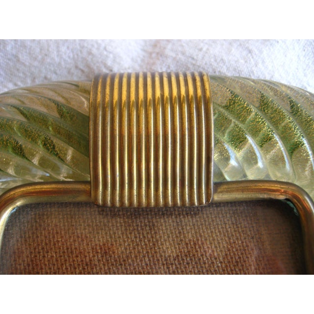 Barovier & Toso 1960s Murano Barovier & Toso Picture Frame For Sale - Image 4 of 7