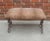 Mission Iron Scroll Bench Spanish Mission Arts and Crafts For Sale - Image 3 of 10