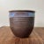 Stylish Japanese Earthenware Plant Stand from the 1970s. Dimensions: height 26 cm, diameter 27 cm. In perfect condition....