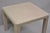 Animal Skin Late 20th Century Karl Springer Style Pink Purple Faux Shagreen Faux Sharkskin Parsons Side Table For Sale - Image 7 of 9
