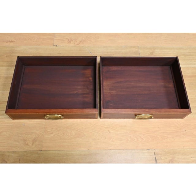 Edwardian Style Mahogany Bookcase For Sale - Image 18 of 18