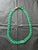 Chunky Mint Green Chain-Link Lucite Y2k Necklace For Sale - Image 6 of 7