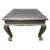Vintage Anglo-Indian Silver Metal Clad Table For Sale