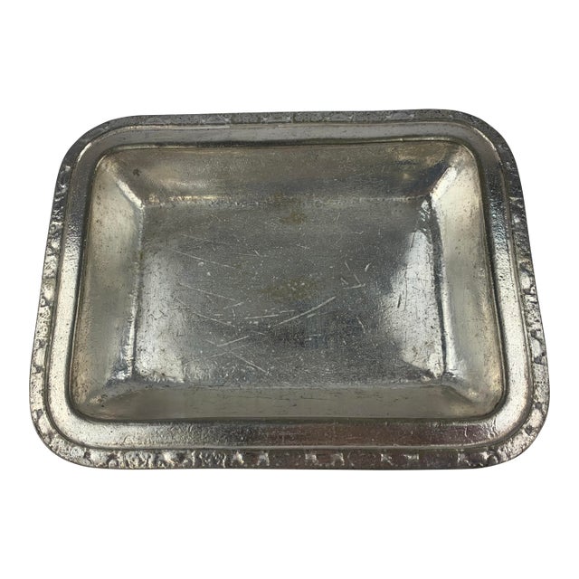 Vintage Waldorf Astoria Small Silverplate Tray For Sale