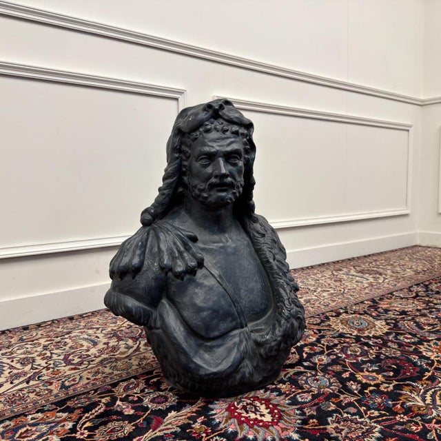 Bust of Hercules by Lucas Faydherbe