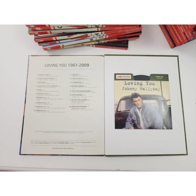 Johnny Hallyday's 50 Year Career the Official Book Collection French Edition For Sale - Image 4 of 12