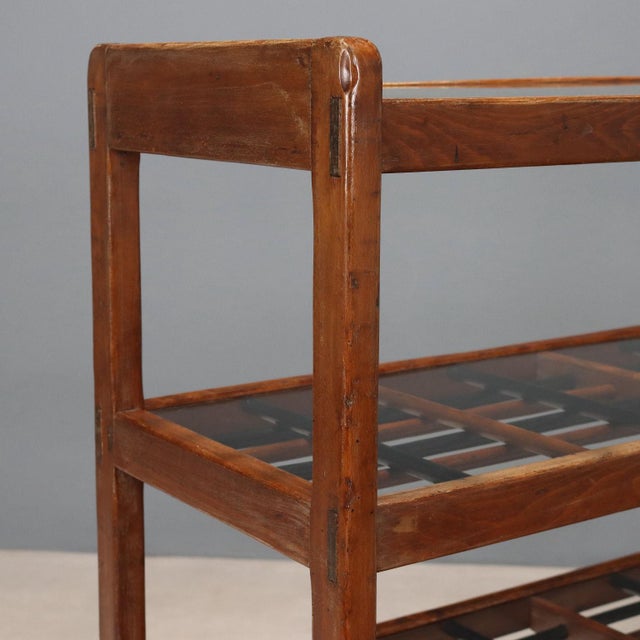 Small Beech Bookcase, 1950s For Sale - Image 3 of 8