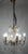 Gold Antique Gilded Metal and Murano Glass Drop Chandelier, 1920s For Sale - Image 8 of 13