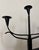 Pair of Vintage Spanish Brutalist Iron Candelabras 5 Candle Holder Large! MCM For Sale - Image 9 of 10