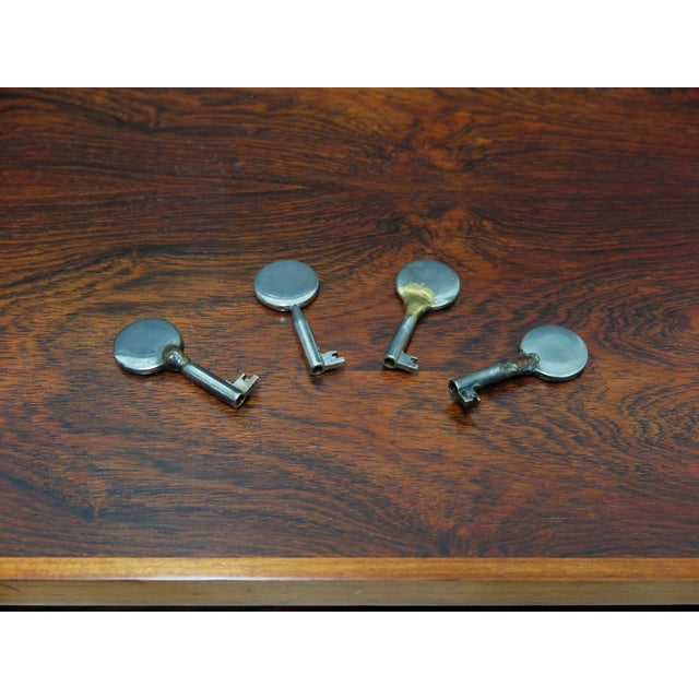 Early Bodil Kjær Executive Desk, Model 901 — E. Pedersen & Søn, Denmark, 1959 For Sale - Image 12 of 12