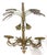 Hollywood Regency Vintage Hollywood Regency Palm Tree With Hanging Date Clusters Double Candle Wall Sconce For Sale - Image 3 of 17