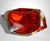 Glass Mandruzzato Style Murano “Sommerso” Glass Ashtray For Sale - Image 7 of 18