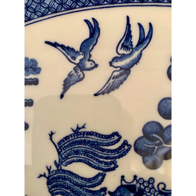 Churchill Churchill Blue Willow Large Serving Platter 14.5" For Sale - Image 4 of 5