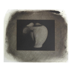Vintage Eric Weller Still Life in Gray Cyanotype Photograph
