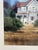 Melinda Cowdrey Whidby House Framed Watercolor, Circa 1995 For Sale - Image 9 of 11