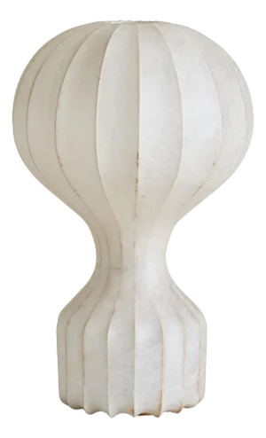 Large ‘Gatto’ Cocoon Table Lamp with Green Felt Bottom by Achille & Pier Giacomo