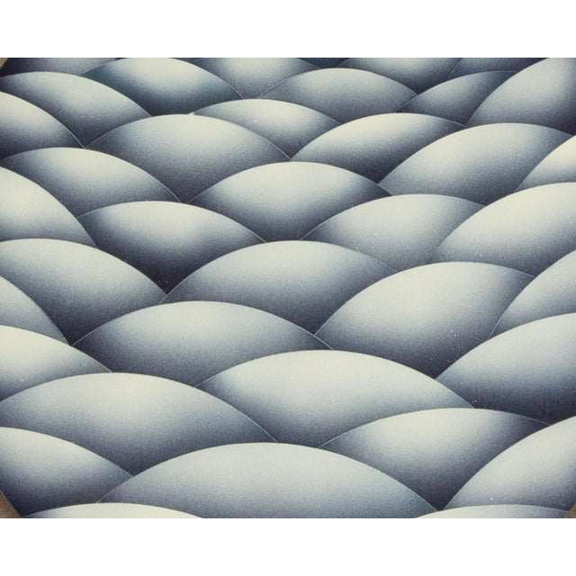 1970s 1974 Acrylic Lacquer on Plexiglass Painting by Paul Pinzaronne For Sale - Image 5 of 8