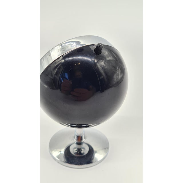 Space Age Flip Calendar in Black Plastic, 1970s For Sale - Image 6 of 9