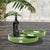 Saint Tropez Round Tray Set of 2 - Wild Green For Sale - Image 9 of 10