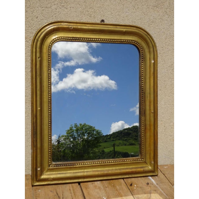 Louis Philippe Gilt Mirror, 1850s For Sale - Image 15 of 15