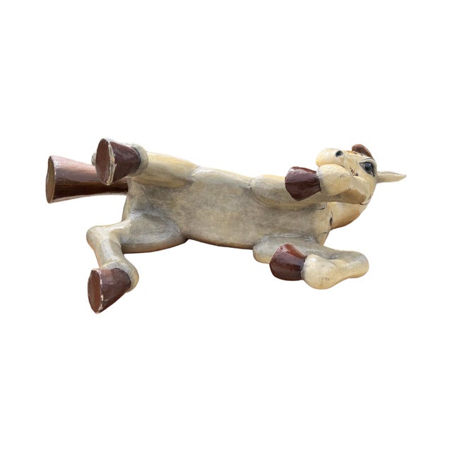 Vintage Large Paper Mache Horse Mid-Century Modern Sergio Bustamante Style Sermel Tonala For Sale - Image 10 of 12