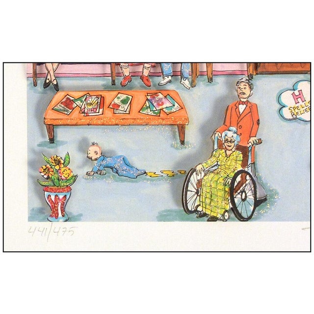 Late 20th Century The Doctors In!, Charles Fazzino For Sale - Image 4 of 6