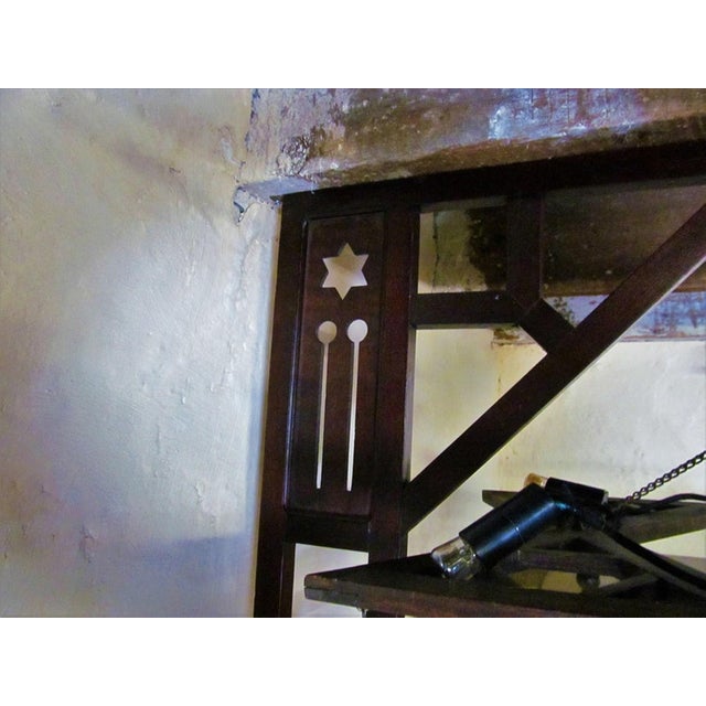 Vintage Star of David Light Fixture, 1960s For Sale - Image 3 of 11