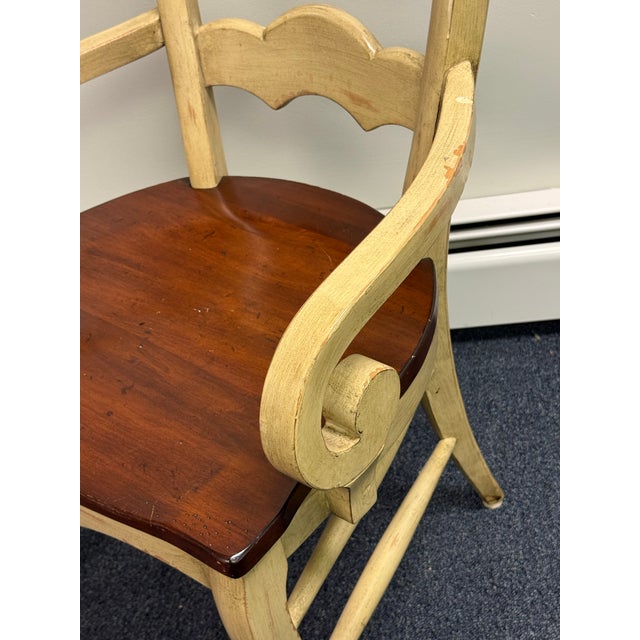 Late 20th Century Hooker Furniture Ladderback Dining Chairs - Set of 8 For Sale - Image 10 of 12