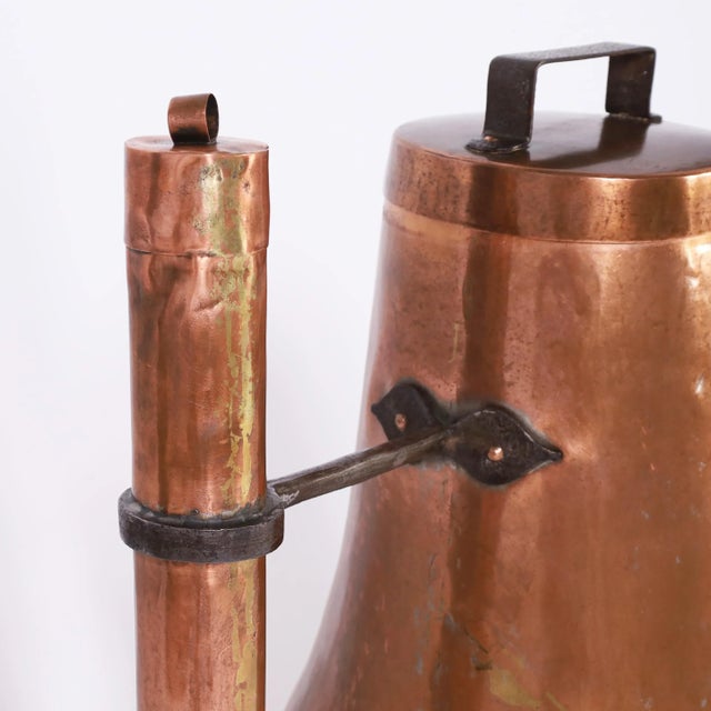 Mid 18th Century Pair of Antique French Copper Bath Warmers For Sale - Image 5 of 9