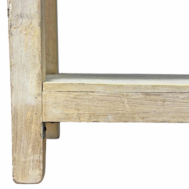 French Whitewashed Pine Bookcase For Sale - Image 14 of 16