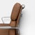 Eames for Herman Miller Aluminum Group Soft Pad Management Chair - Brown Leather For Sale - Image 6 of 11