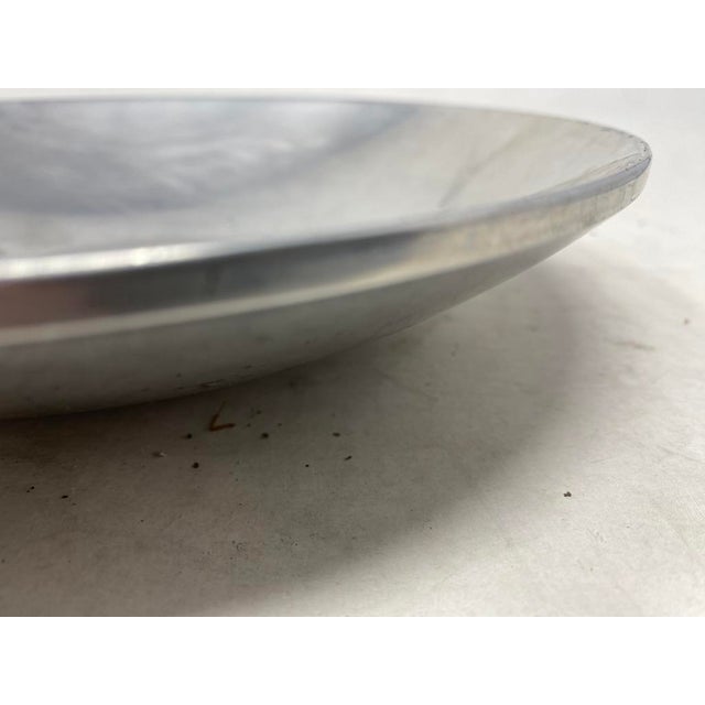 Mid-Century Modern 1960s Mid-Century Modern Dansk Polished Aluminum Serving Bowl by Jens Quistgaard For Sale - Image 3 of 8
