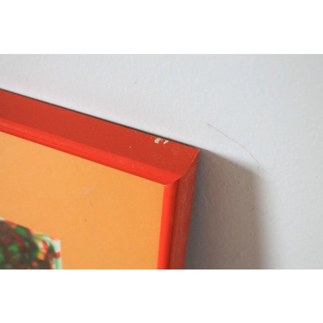 Colored Framed Vintage Painting For Sale In Milwaukee - Image 6 of 12