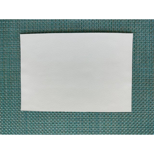 Contemporary Nancy Smith Signed Original Watercolor Seascape "The View From Beer Can Alley" For Sale - Image 3 of 4