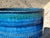 Cylindrical Ceramic Rimini Blue Vase from Bitossi, Italy 1960s For Sale - Image 10 of 18