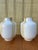 A Pair of Mid-Century Modern Two-Tone Studio Pottery Ceramic Vases.Circa 1970s For Sale - Image 9 of 18