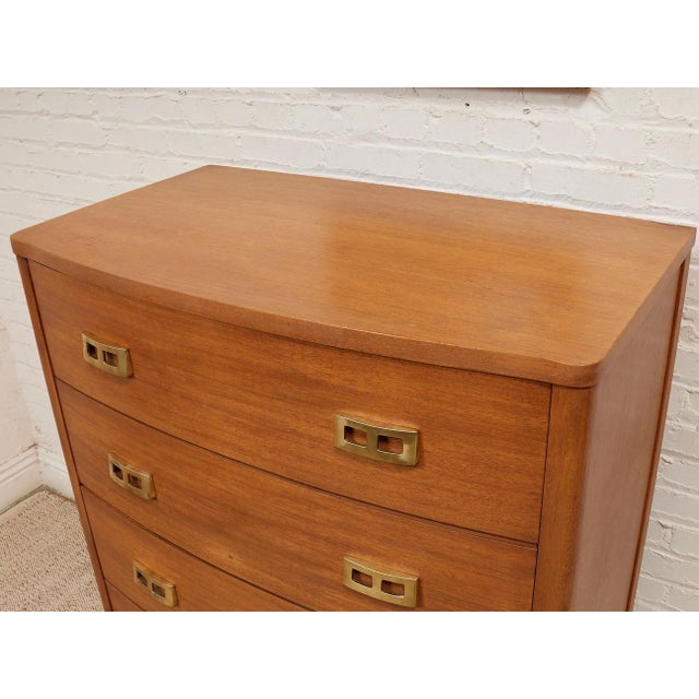 Wood Vintage Highboy Mahogany Dresser For Sale - Image 7 of 12
