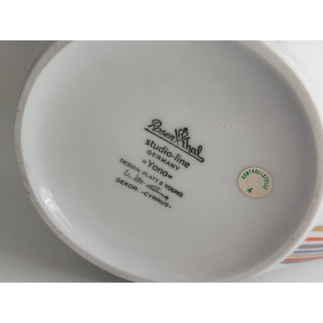 Ceramic Yono Cyrrus Tea Pot by Robin Platt Und Cairn Young for Rosenthal Studio Linie, Germany, 1990s For Sale - Image 7 of 8