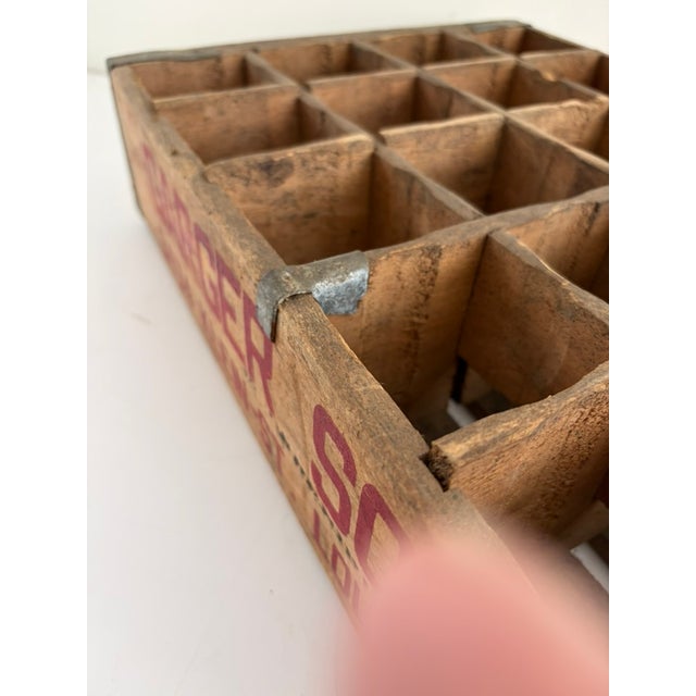 Vintage Garger Soda Wooden Bottle Crate – St. Louis, Missouri For Sale In Orlando - Image 6 of 8