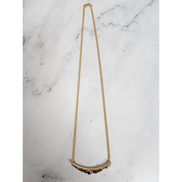 Assorted Gemstones Arc Necklace For Sale In Los Angeles - Image 6 of 6