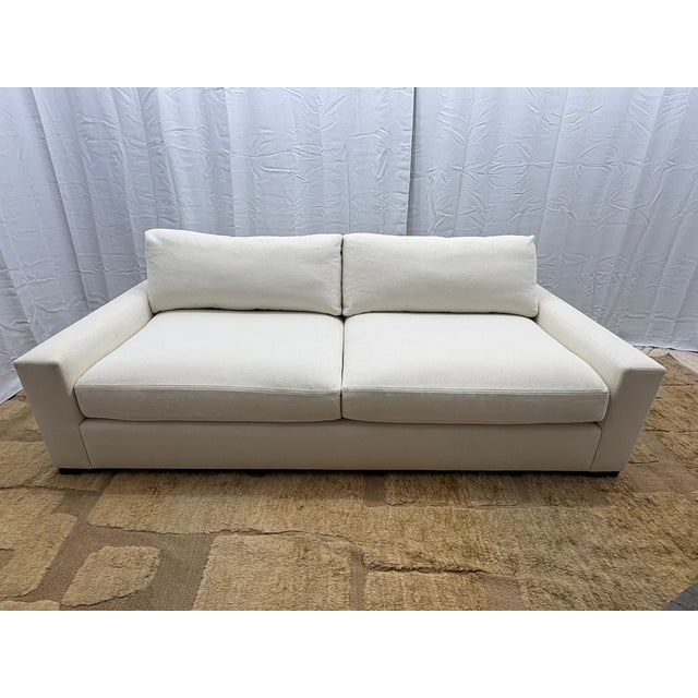 Restoration Hardware Rh Restoration Hardware Maxwell 2‑Cushion Sofa For Sale - Image 4 of 18
