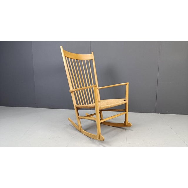 J16 Rocking Chair by Hans Wegner for FDB Mobler, 1960s For Sale - Image 3 of 10