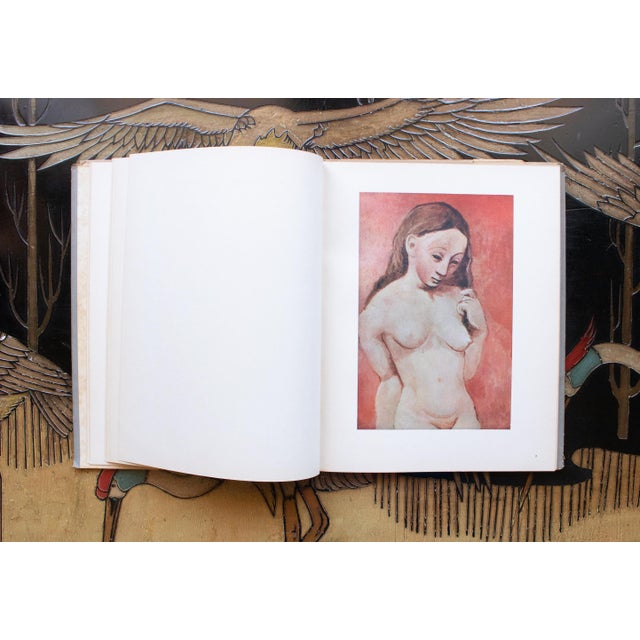 Teal 1946 First Edition "Picasso" by Jamie Sabartes, Art Book Engraved and Printed in France For Sale - Image 8 of 18