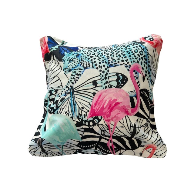 Designer Christi Tasker Miami, "Just a few of my favorite things in God's creation- flamingos, leopards & butterflies...