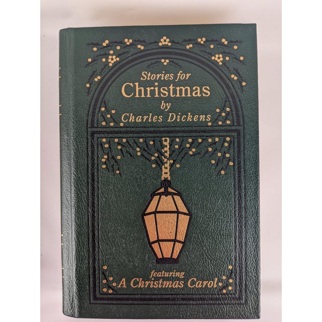 Dark Green Decorative Gilt Classic Books – Heritage Press Alhambra & Green Dickens, Set of 2 For Sale - Image 8 of 17
